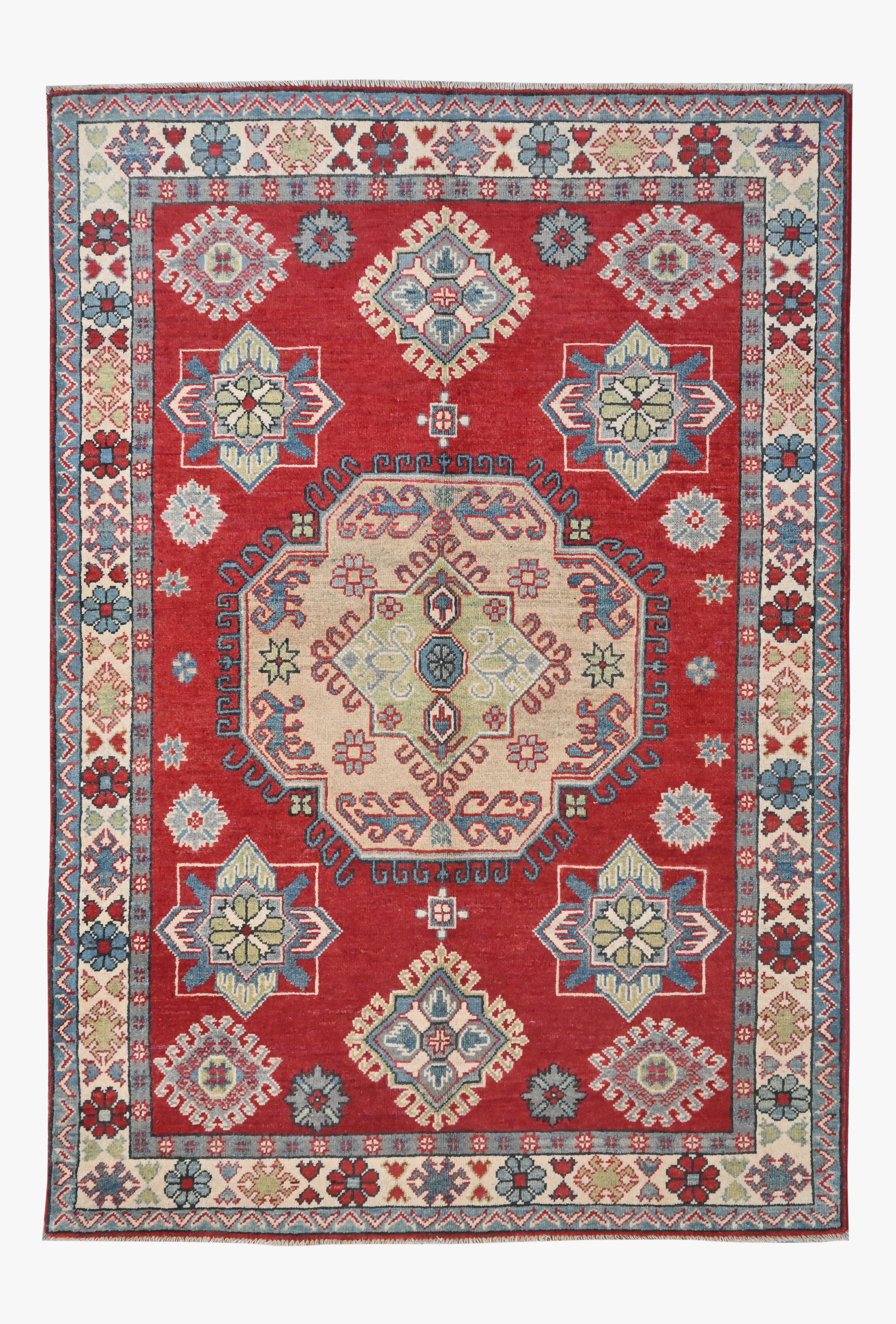 Kazak Red Rug PC 54342 - 1.79m X 1.21m