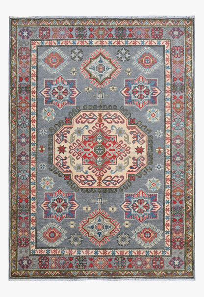 Kazak Grey Rug PC 54343 - 1.73m X 1.25m