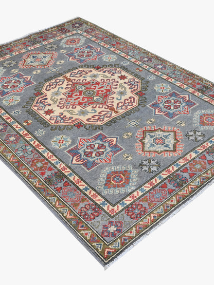 Kazak Grey Rug PC 54343 - 1.73m X 1.25m