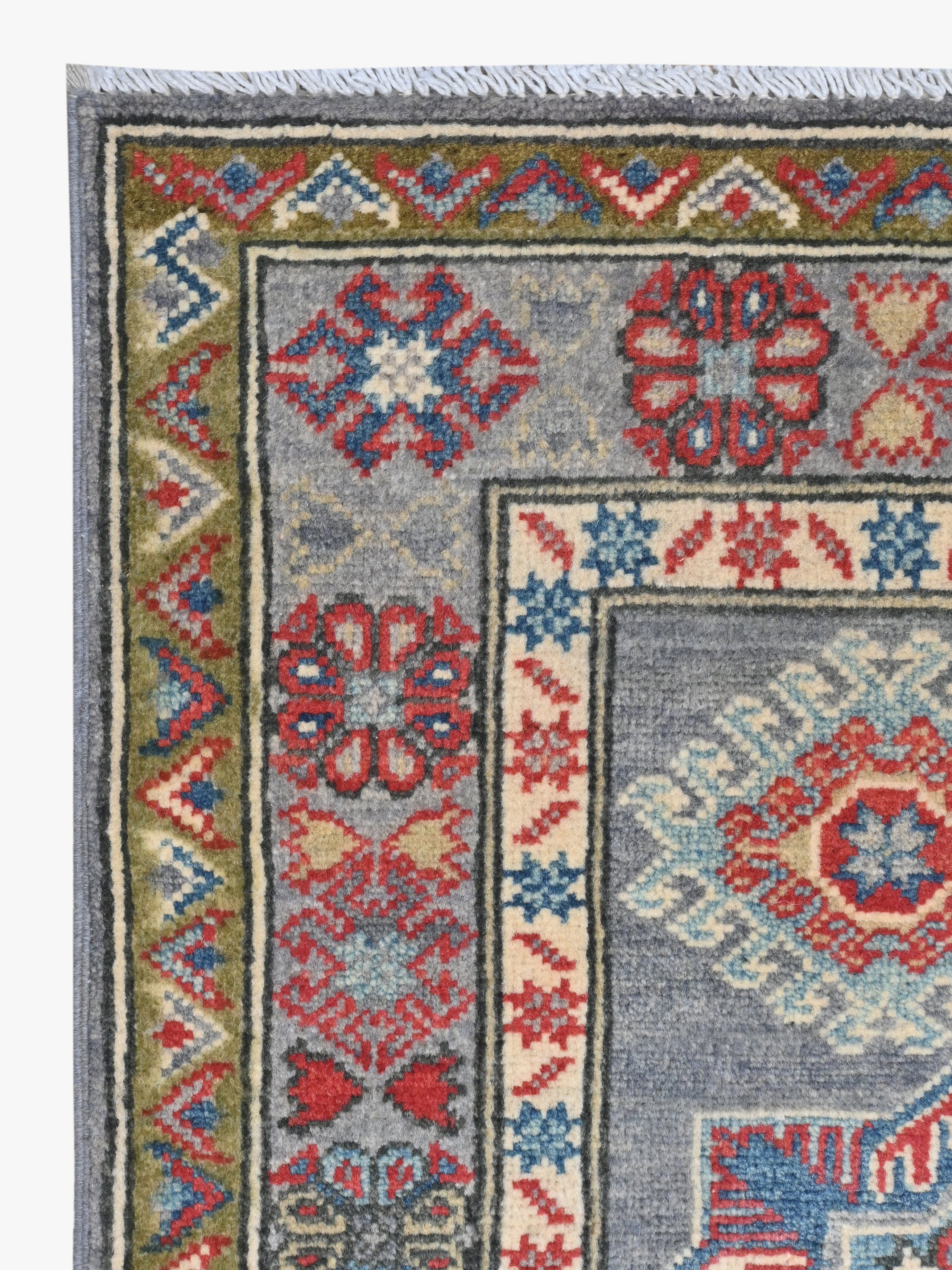 Kazak Grey Rug PC 54343 - 1.73m X 1.25m