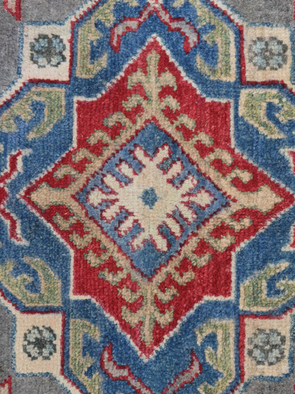 Kazak Grey Rug PC 54338 - 1.83m X 1.23m