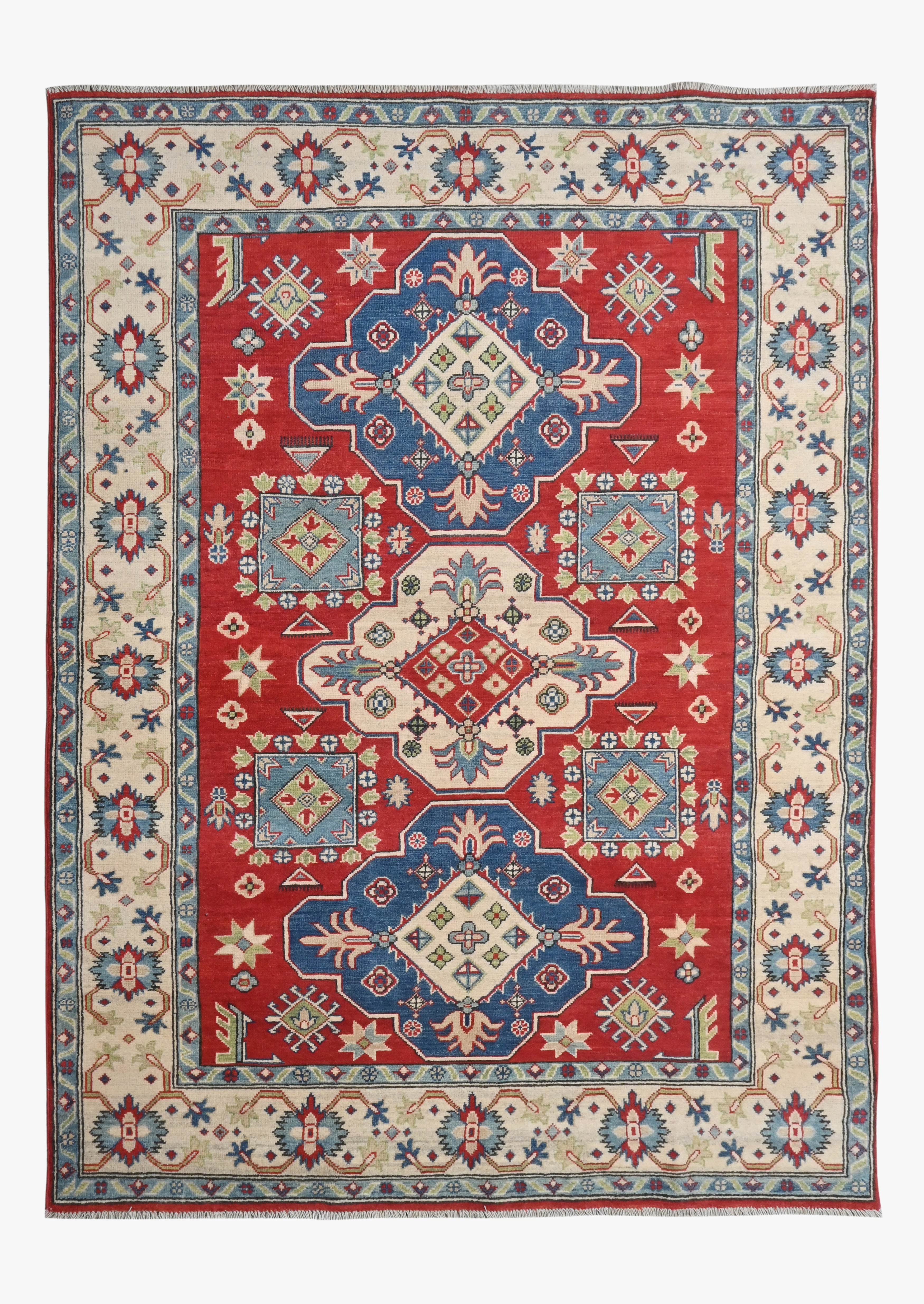 Kazak Red Rug PC 54349 - 2.36m X 1.71m