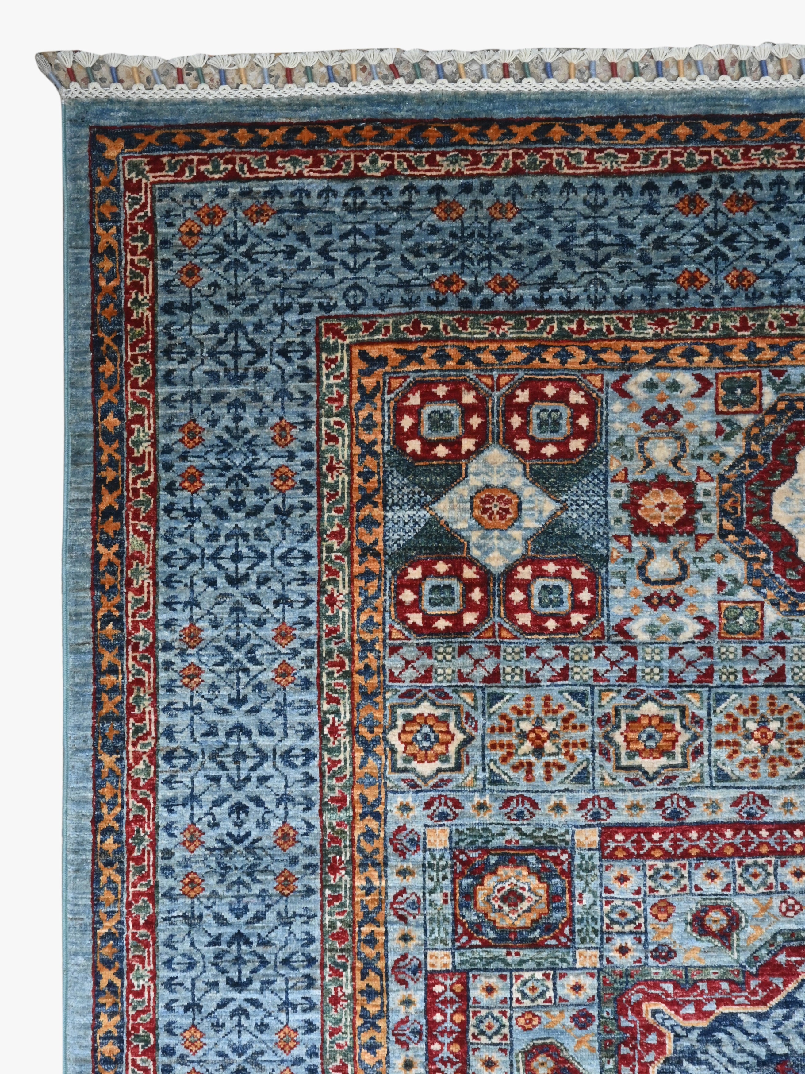 Mamluk Blue Rug PC 54330 - 2.42m X 1.75m