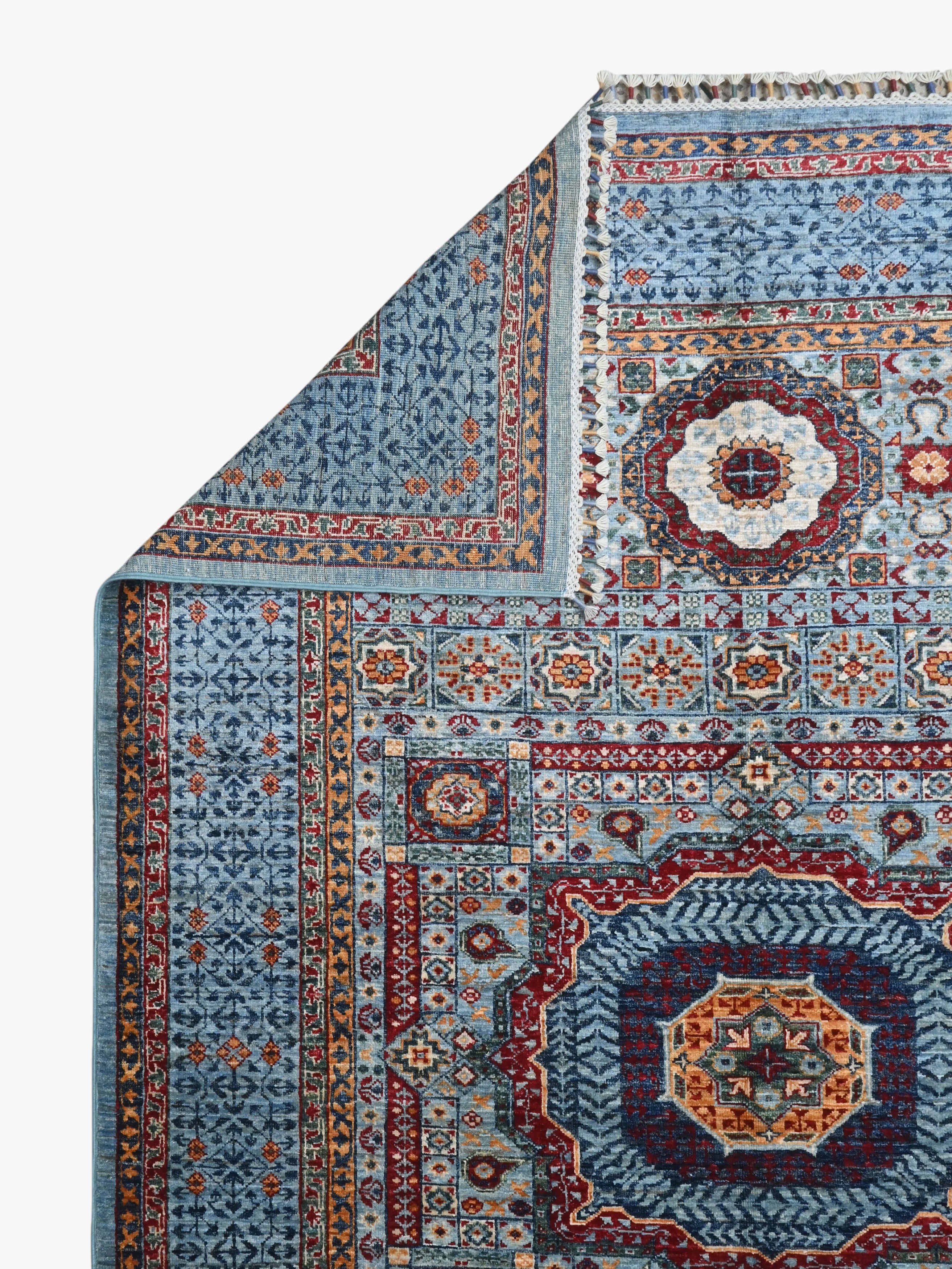 Mamluk Blue Rug PC 54330 - 2.42m X 1.75m