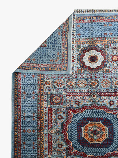 Mamluk Blue Rug PC 54330 - 2.42m X 1.75m