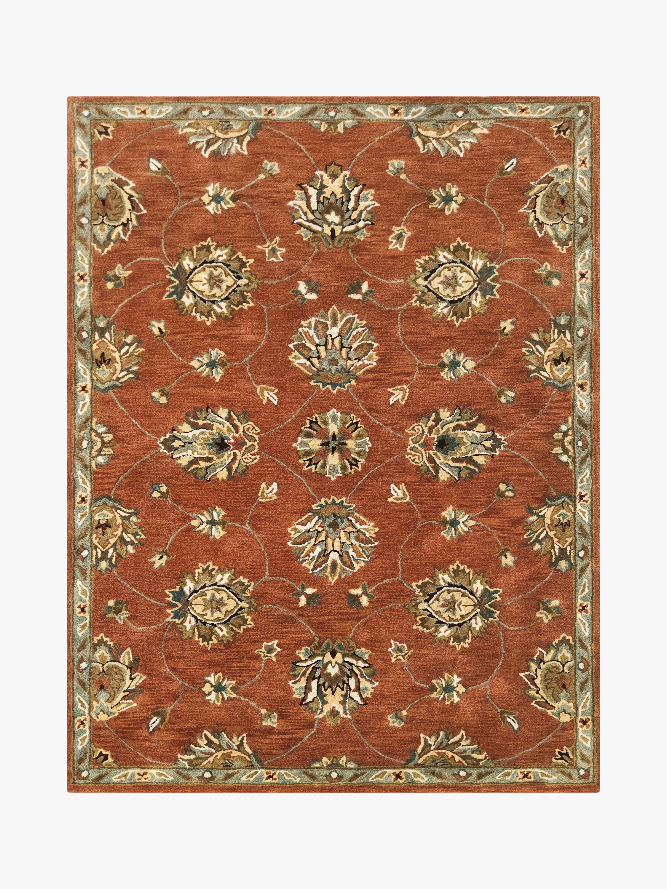 Sarnath Rust Rug