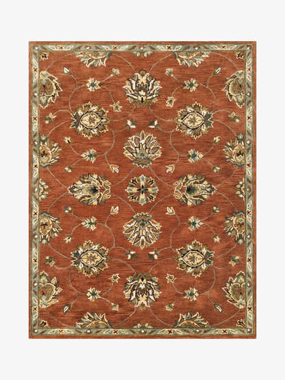 Sarnath Rust Rug