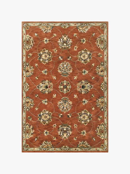 Sarnath Rust Rug