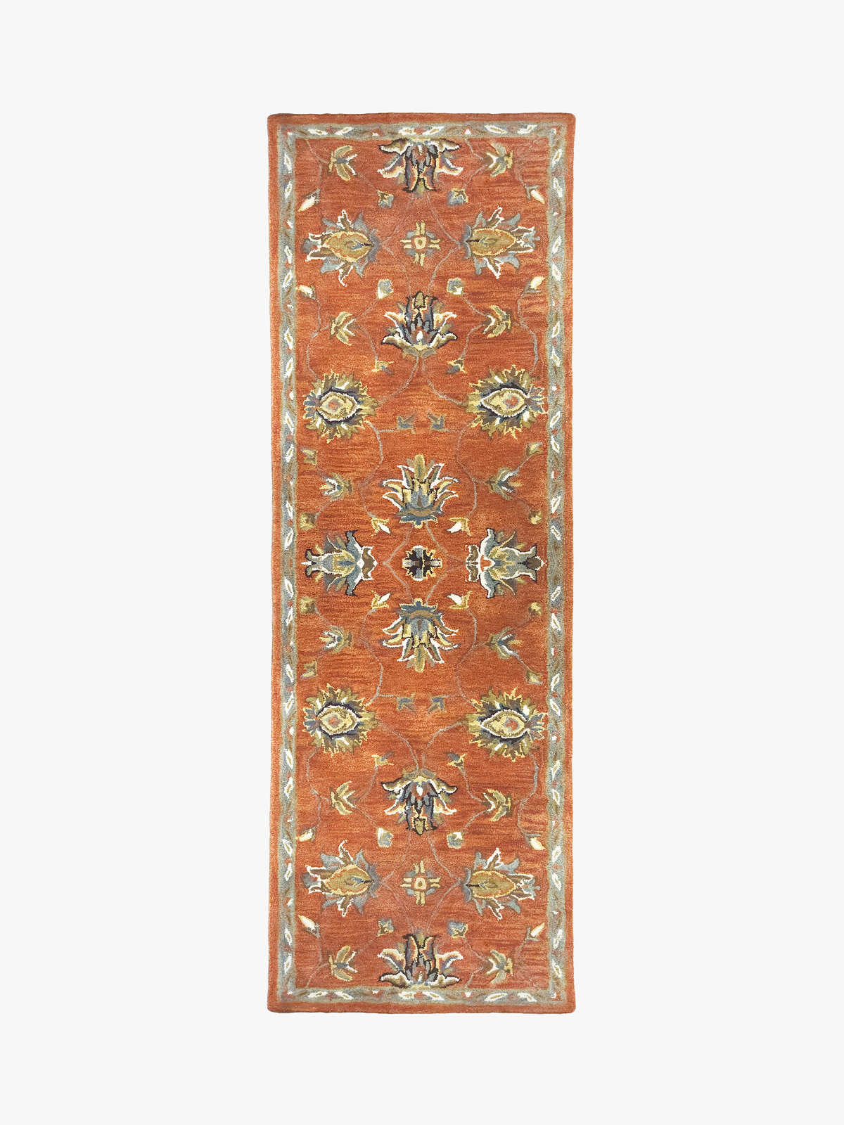 Sarnath Rust Runner Rug