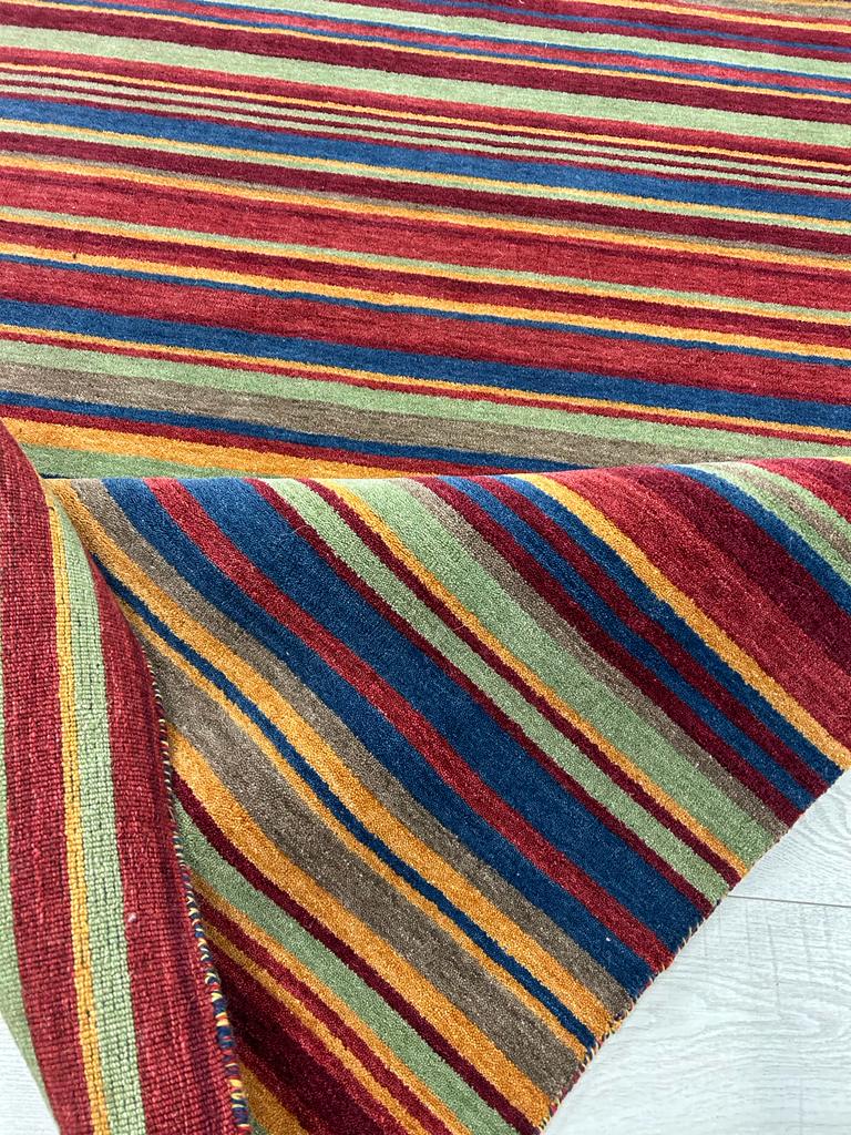 Spice Chilli Runner Stripe Rug