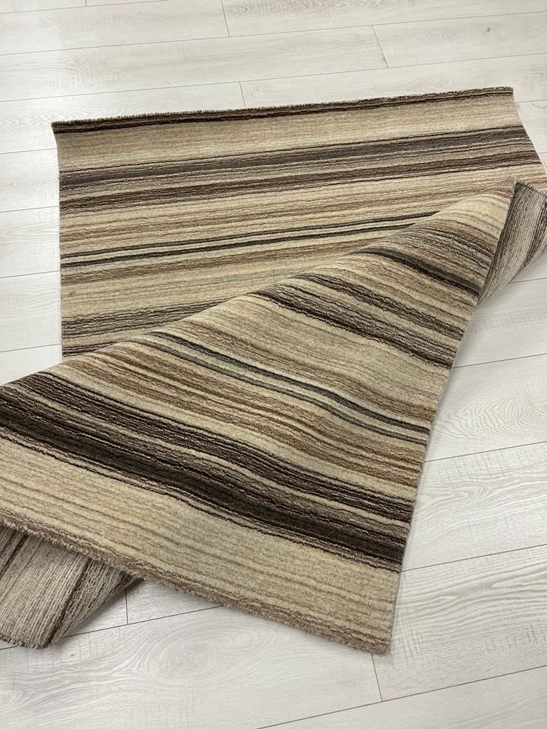 Spice Nutmeg Stripe Rug