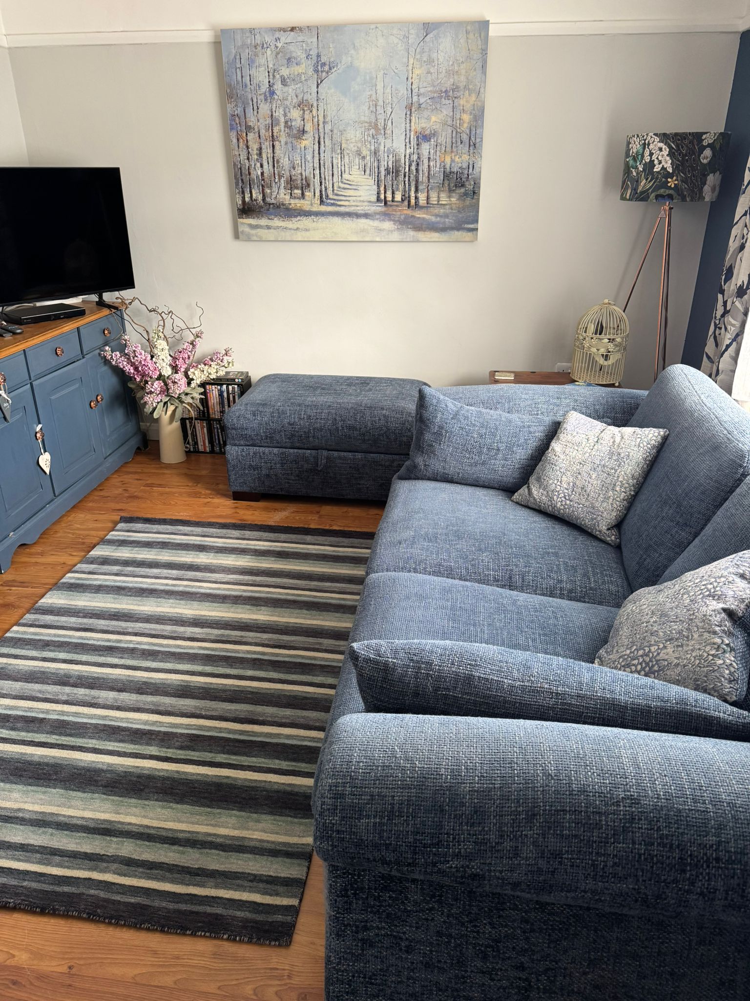 Spice Pepper Stripe Rug