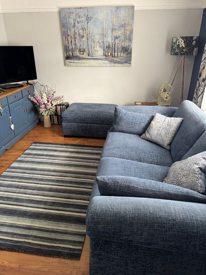 Spice Pepper Stripe Rug