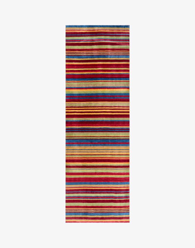 Spice Chilli Runner Stripe Rug