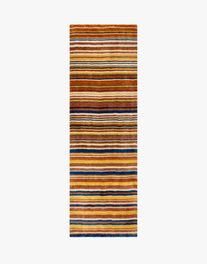 Spice Paprika Runner Stripe Rug