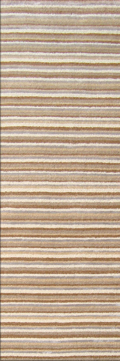 Designer Inspired Rug Samples - Multistripe Shoreline- 2.50m X 0.80m