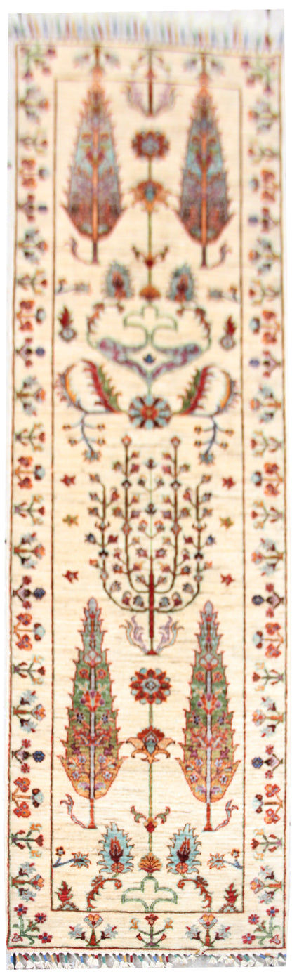 Pictorial Ivory Rug PC 50149 - 2.40m X 0.72m