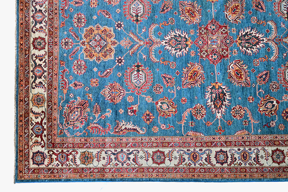 Supreme Kazak Blue Rug PC 49859 - 3.35m X 2.45m