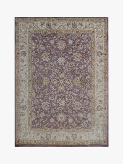 Buckingham Cassis Ivory Rug