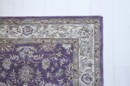 Buckingham Cassis Ivory Rug