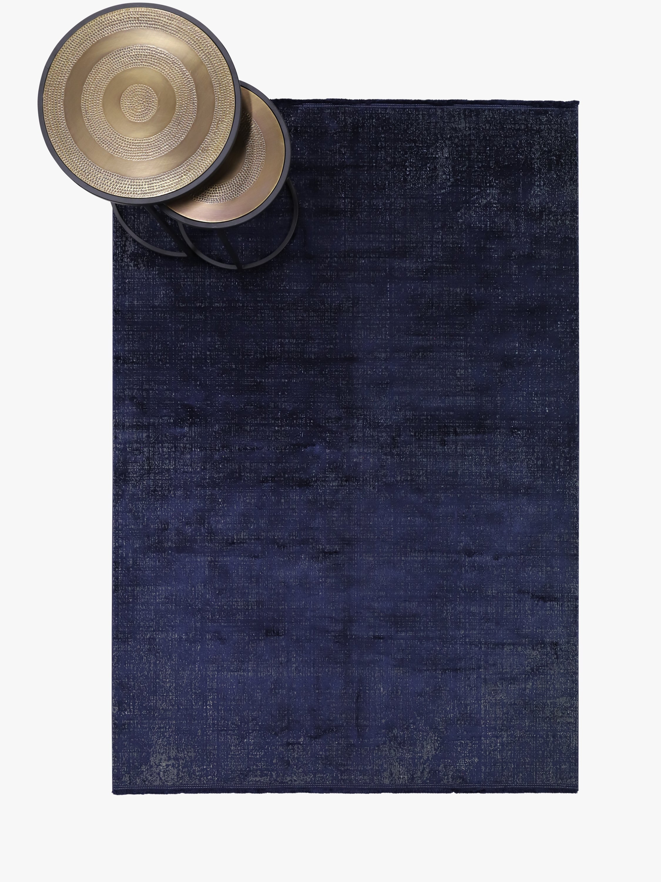 Colore Distressed Midnight Rug