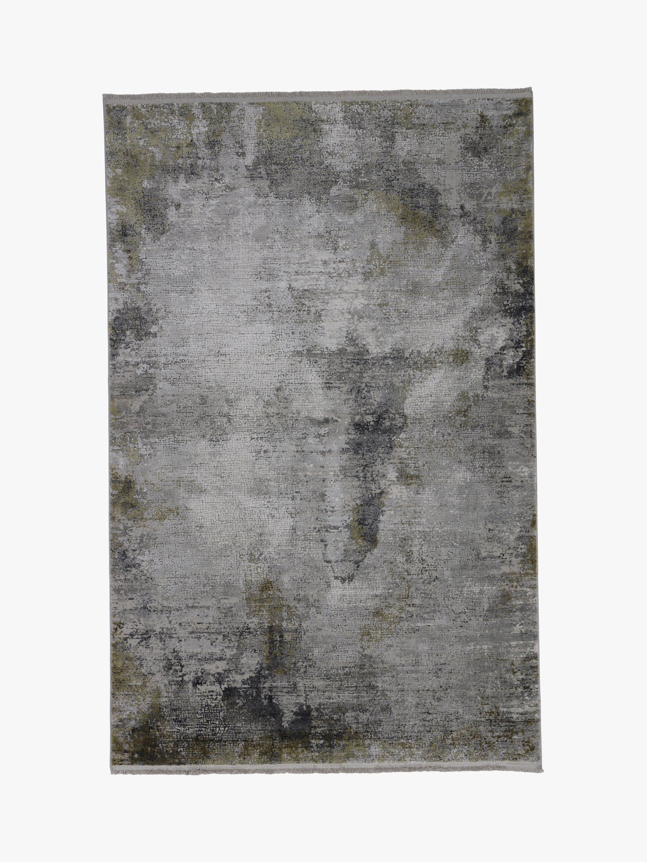 Toros Distressed Illusion Frost Grey Rug