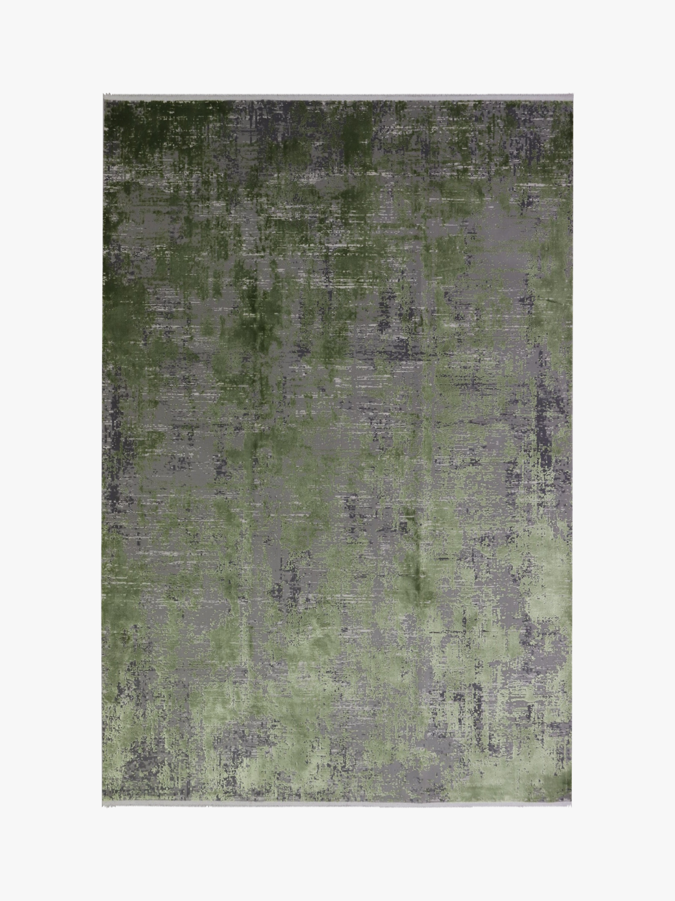 Toros Distressed Ombre Green Rug