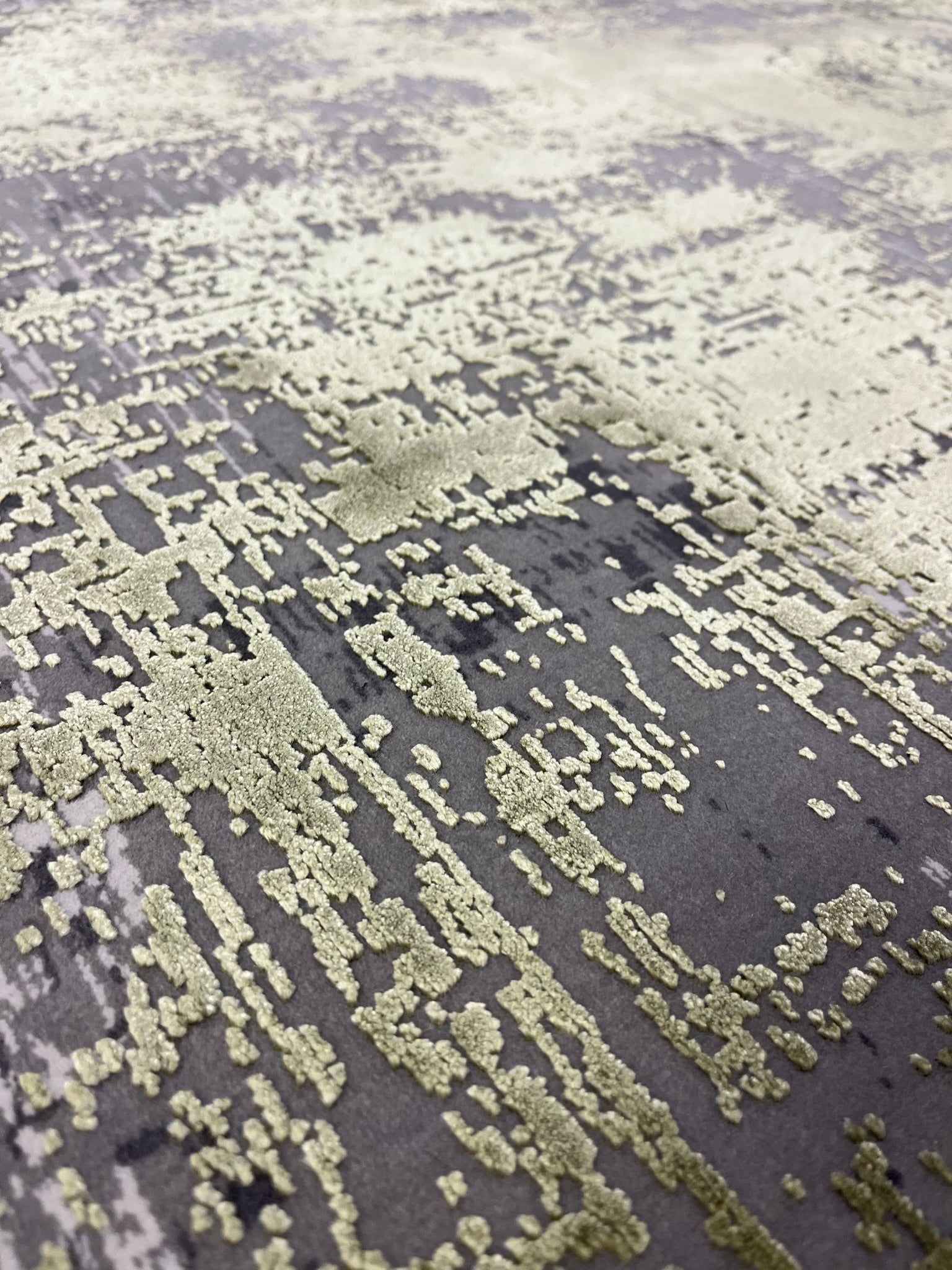Toros Distressed Ombre Green Rug