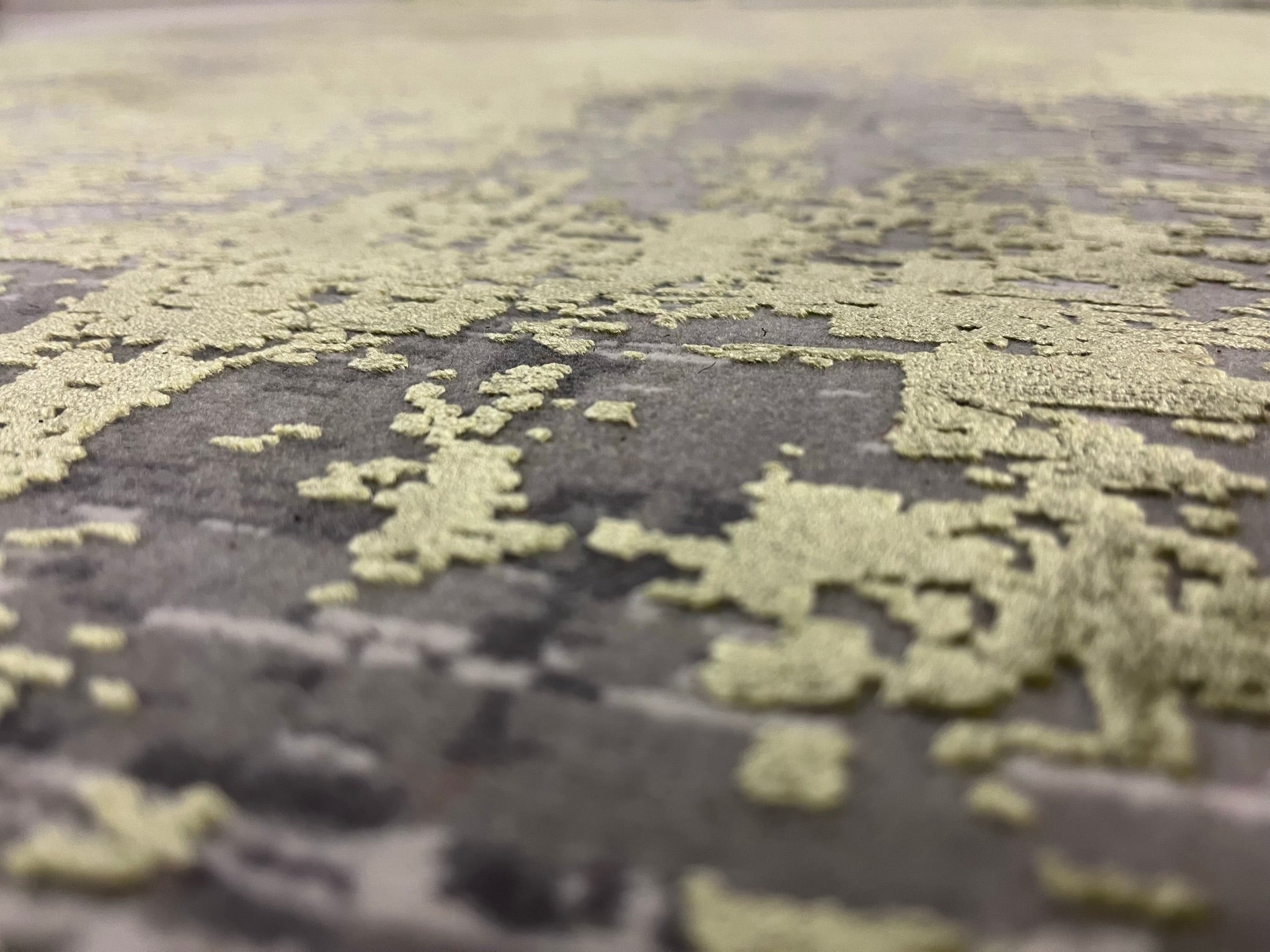 Toros Distressed Ombre Green Rug
