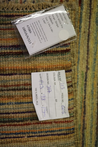 Stripe Gabbeh PC 47084 - 1.43 X 0.98