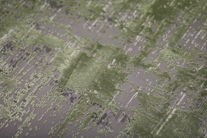 Toros Distressed Ombre Green Rug