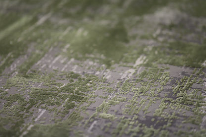 Toros Distressed Ombre Green Rug
