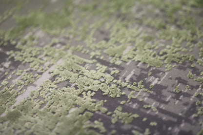 Toros Distressed Ombre Green Rug