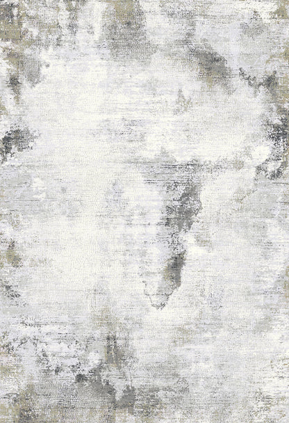Toros Distressed Illusion Frost Grey Rug