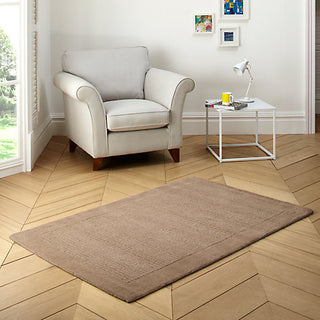 Designer Inspired Samples - Wool Loop Mocha -