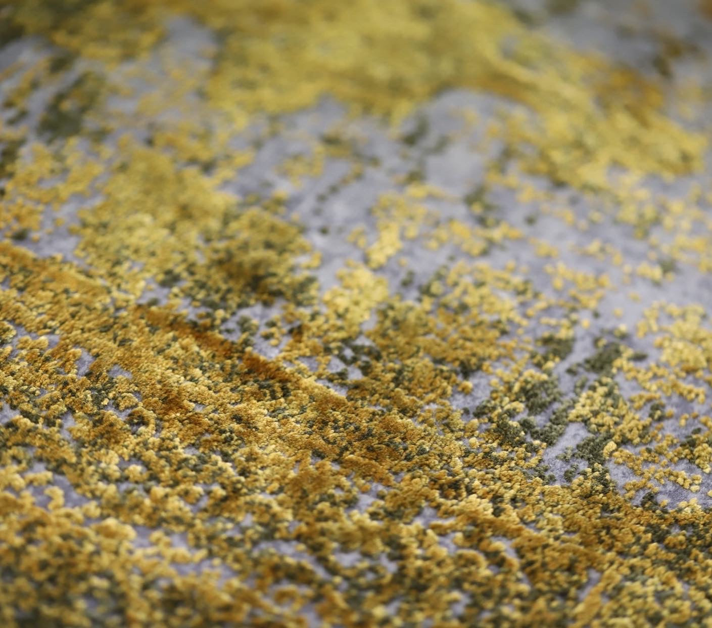 Toros Distressed Medallion Gold Overdyed Rug