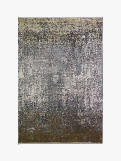 Toros Distressed Ombre Gold / Silver Rug